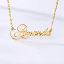 Personalized Crown Name Necklace