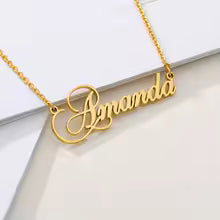 Personalized Crown Name Necklace